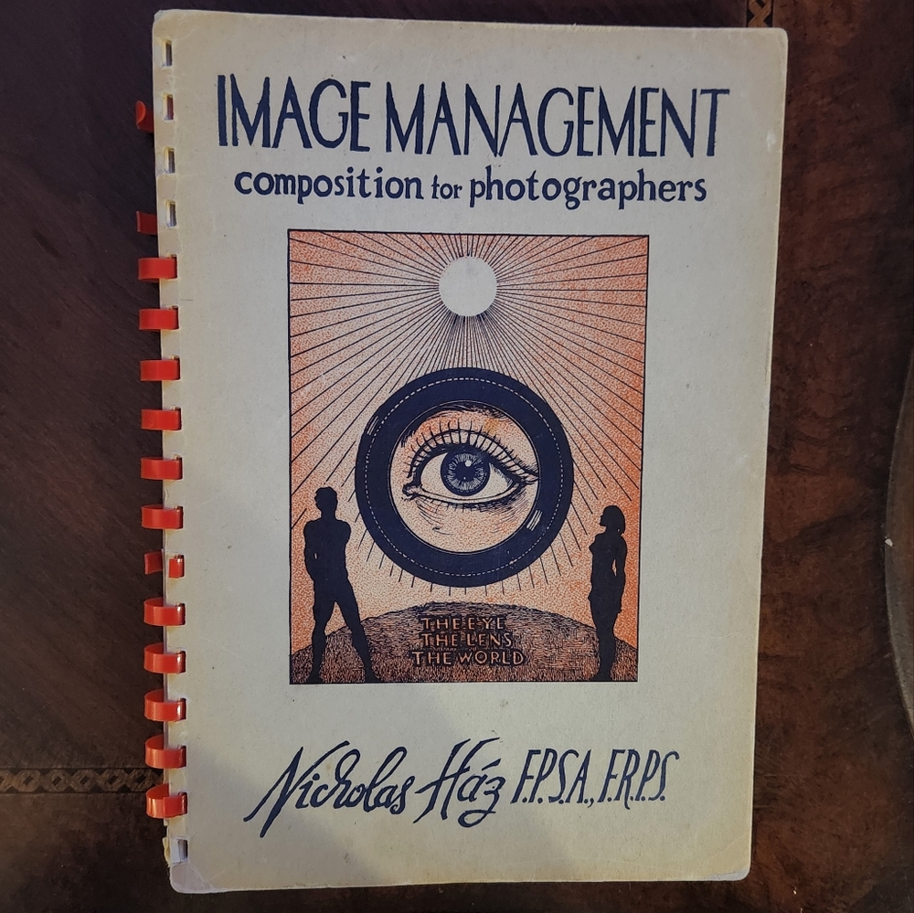 Vintage 1946 Book IMAGE MANAGEMENT composition for photographers